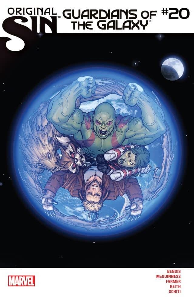 Guardians of the Galaxy #20 cover