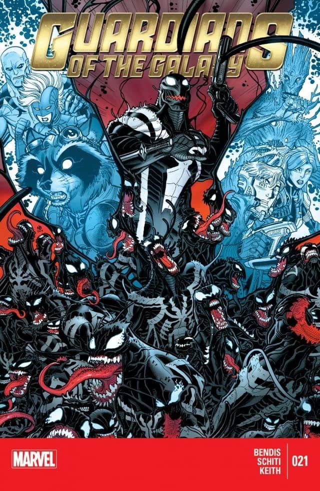 Guardians of the Galaxy #21 cover