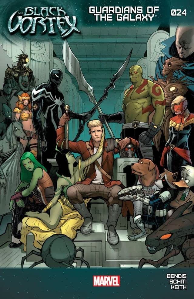 Guardians of the Galaxy #24 cover