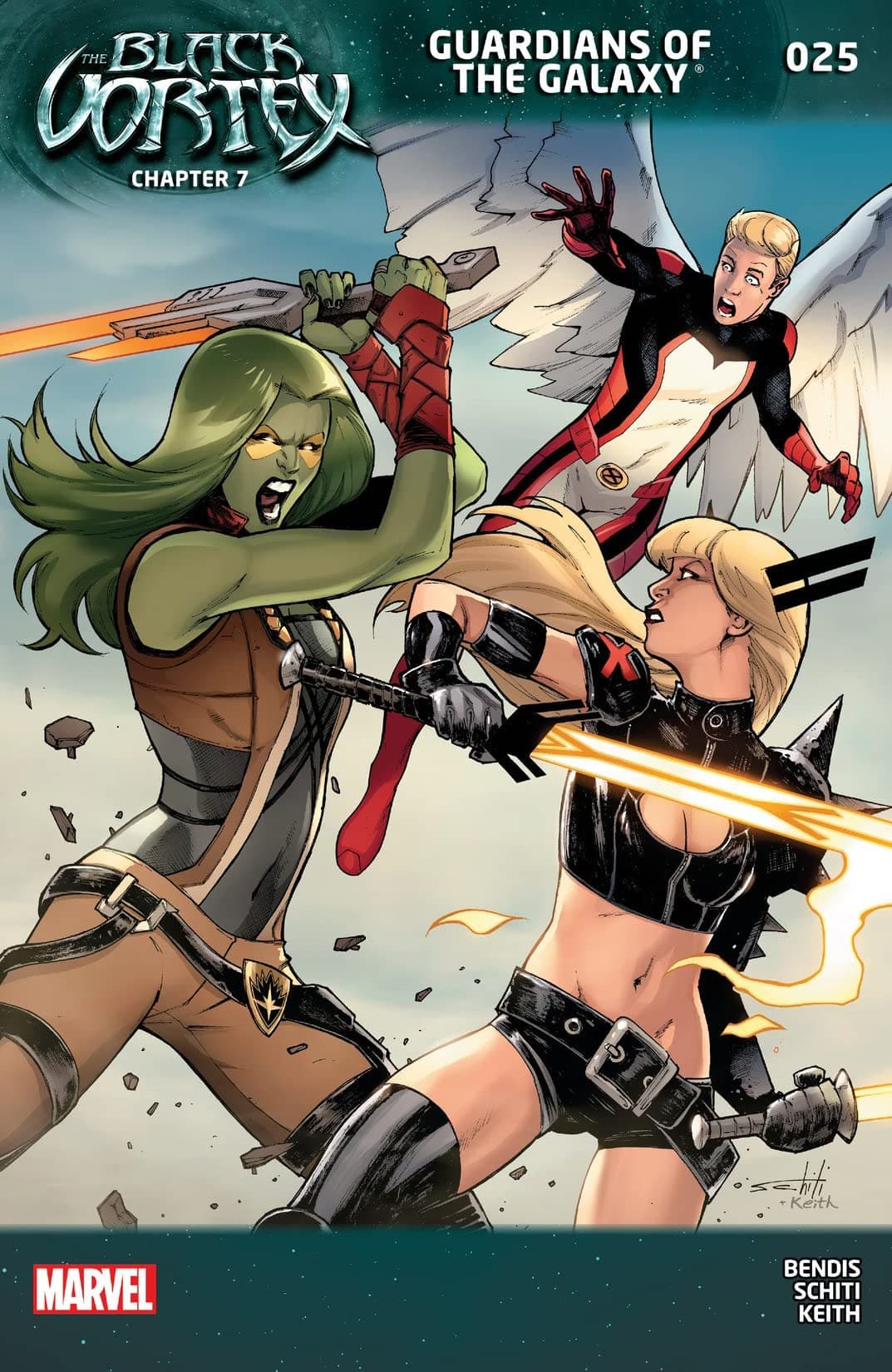 Guardians of the Galaxy #25 cover
