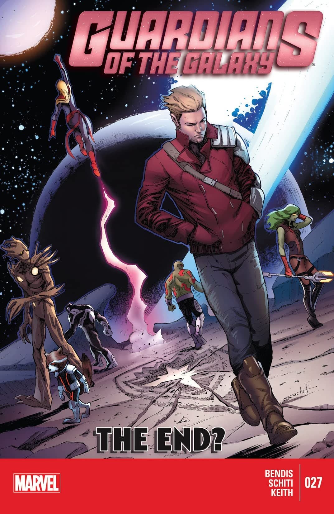 Guardians of the Galaxy #27 cover