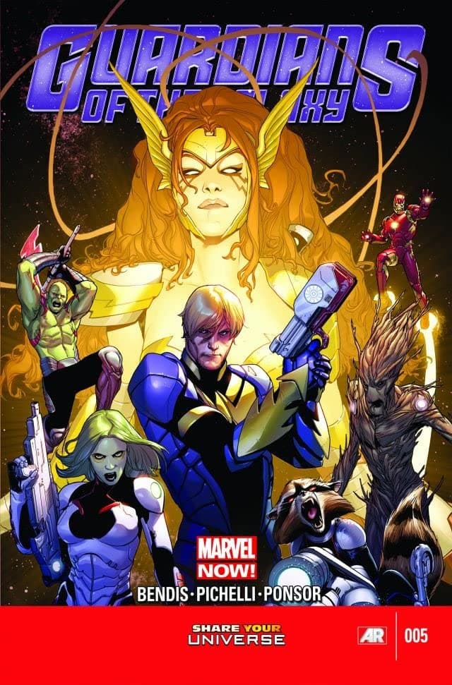 Guardians of the Galaxy #5 cover