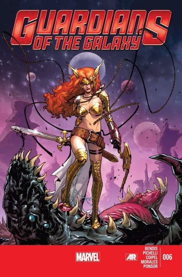 Guardians of the Galaxy #6 cover