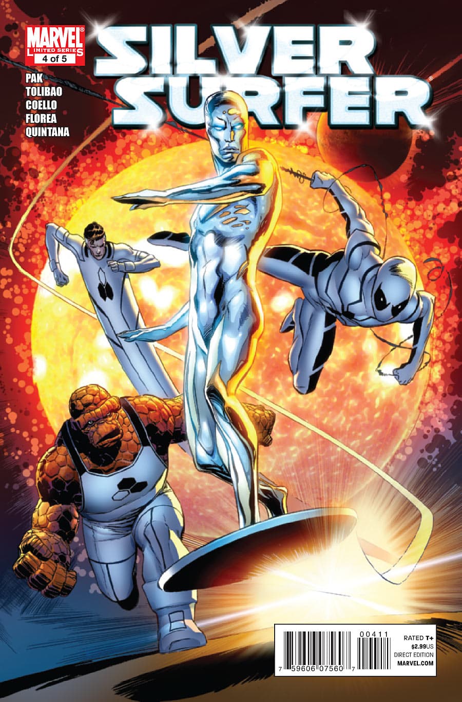 Silver Surfer #4 cover