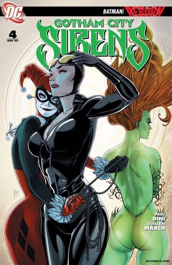 Gotham City Sirens #4 cover