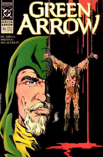 Green Arrow #33 cover