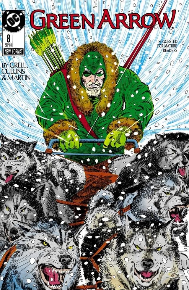 Green Arrow #8 cover