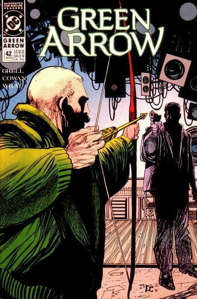 Green Arrow #42 cover
