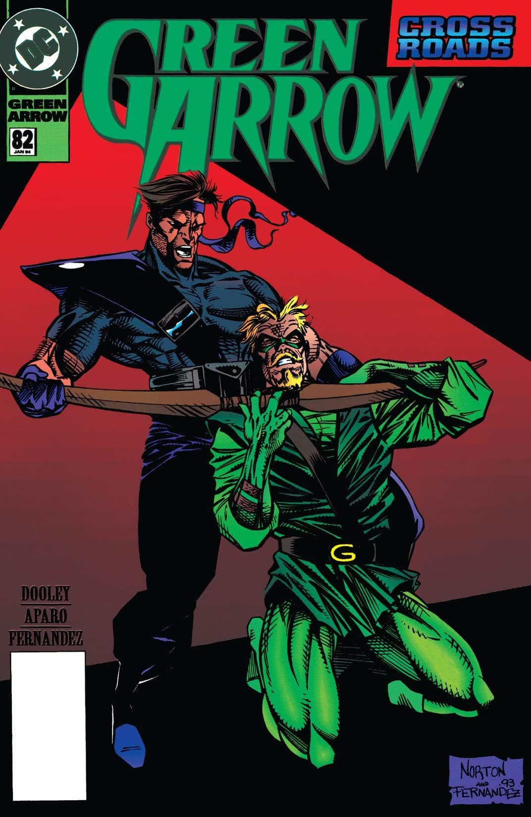 Green Arrow #82 cover