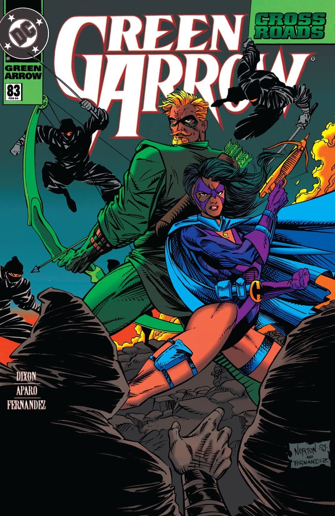 Green Arrow #83 cover