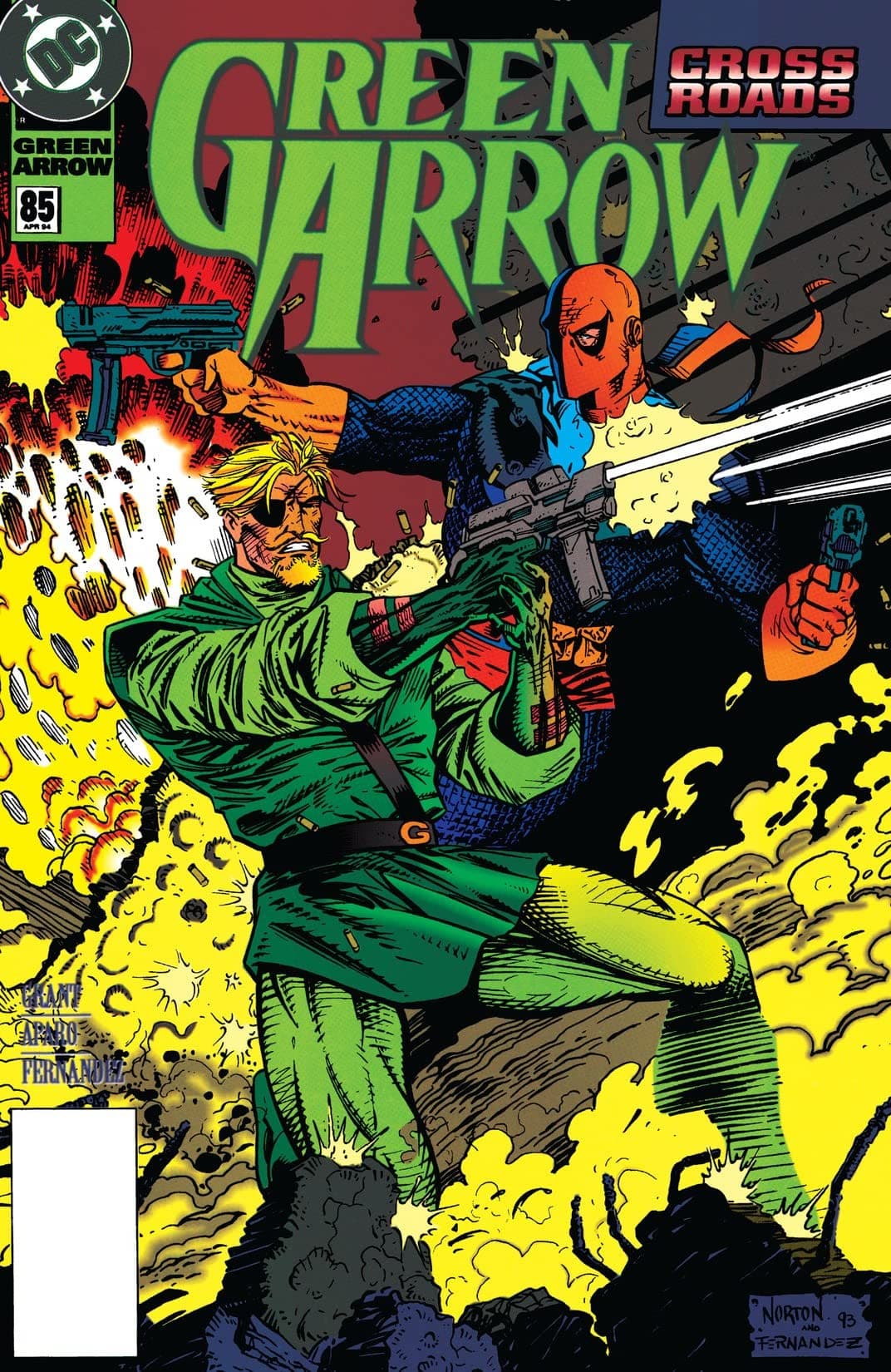 Green Arrow #85 cover