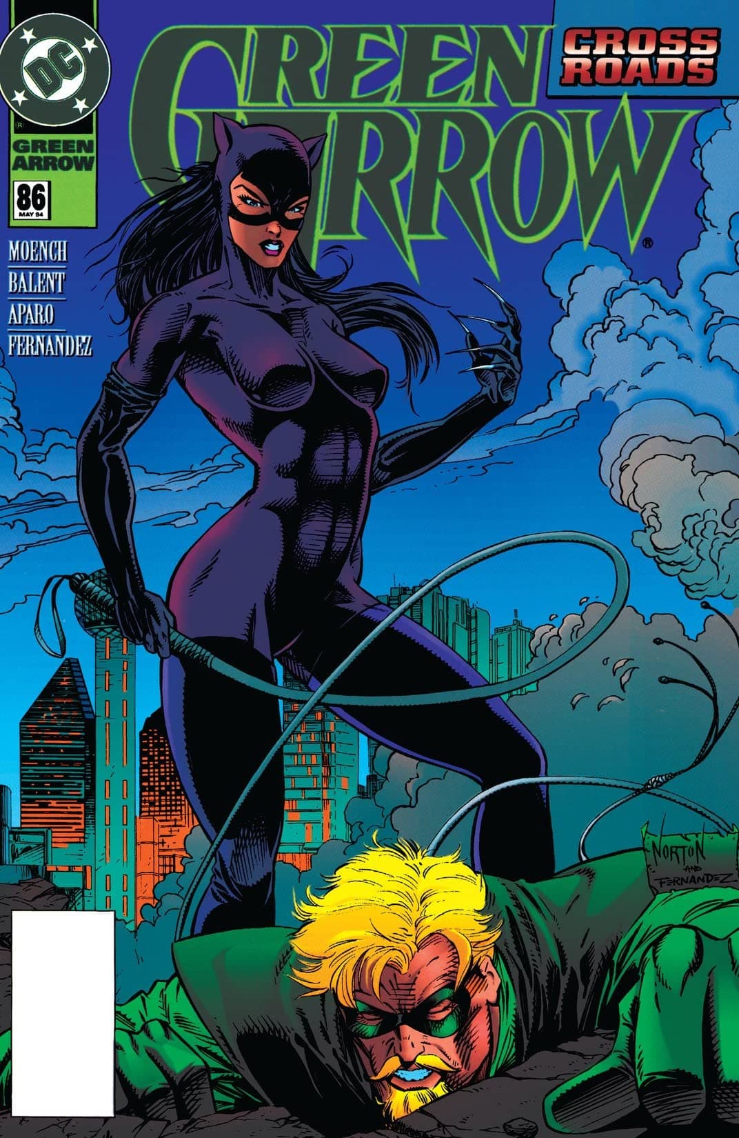 Green Arrow #86 cover