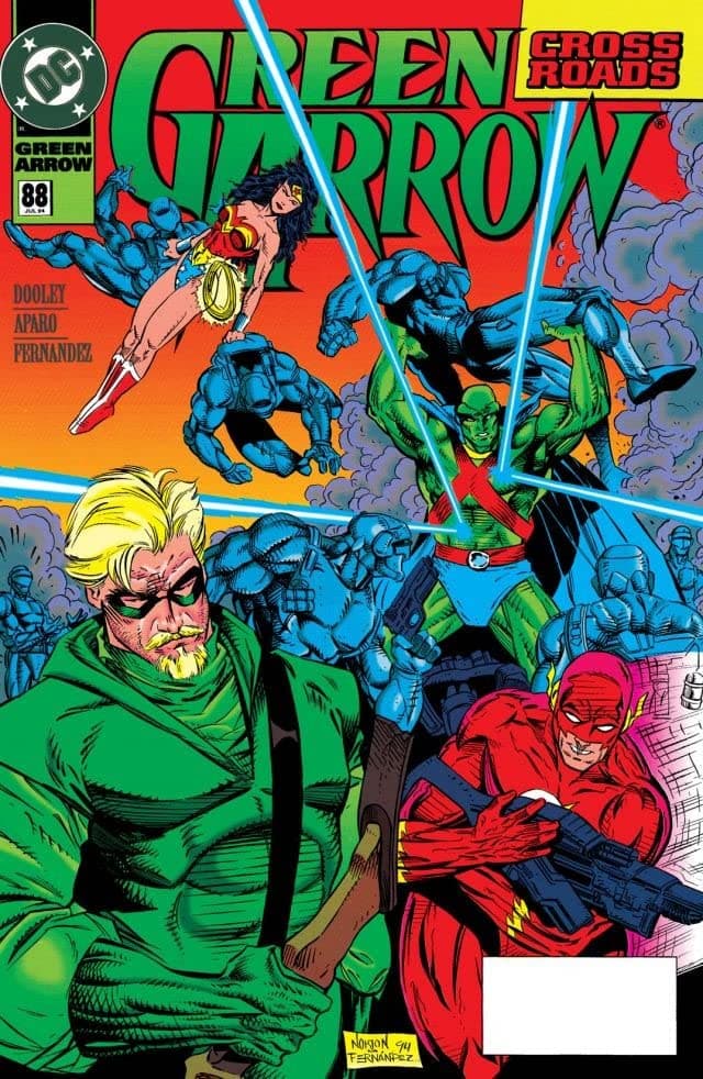 Green Arrow #88 cover