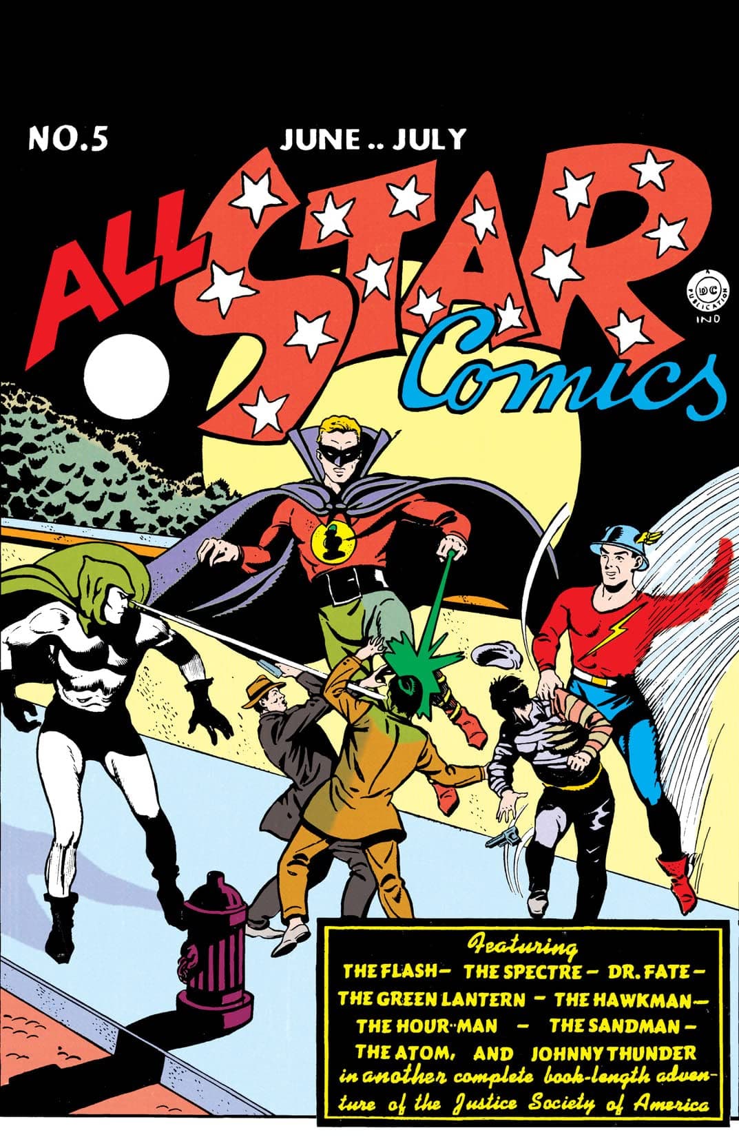 All-Star Comics #5 cover