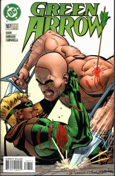 Green Arrow #107 cover