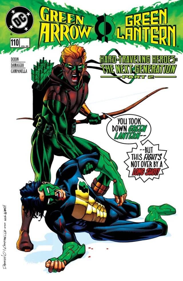 Green Arrow #110 cover