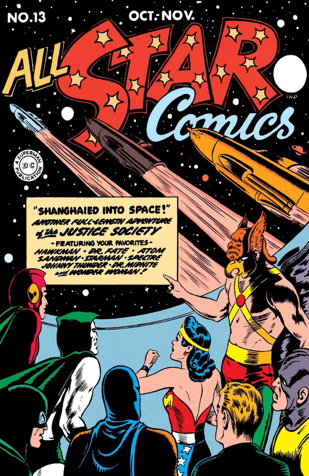 All-Star Comics #13 cover