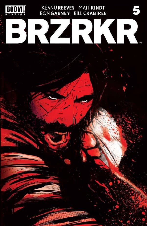 Brzrkr #5 cover