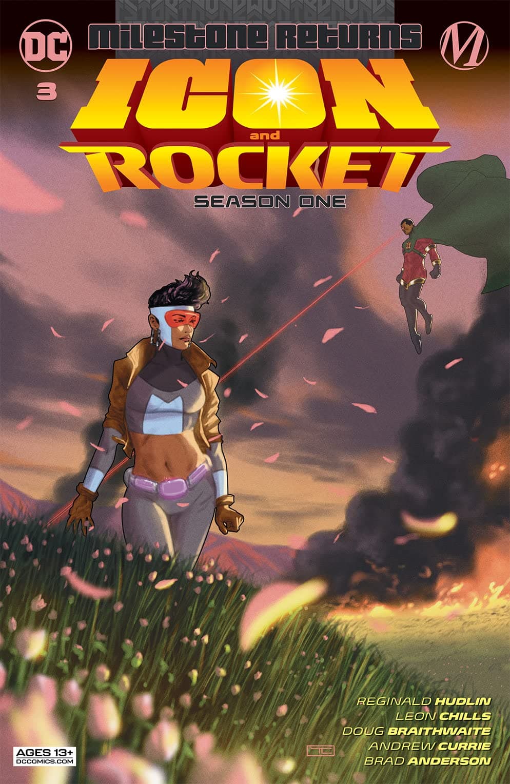 Icon & Rocket: Season One #3 cover