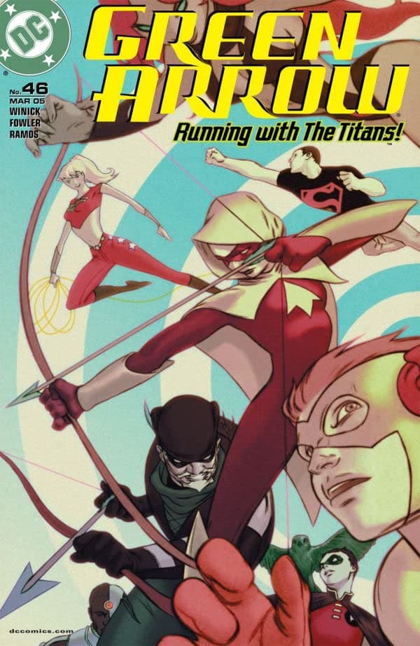 Green Arrow #46 cover
