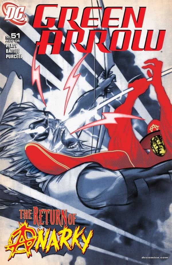Green Arrow #51 cover