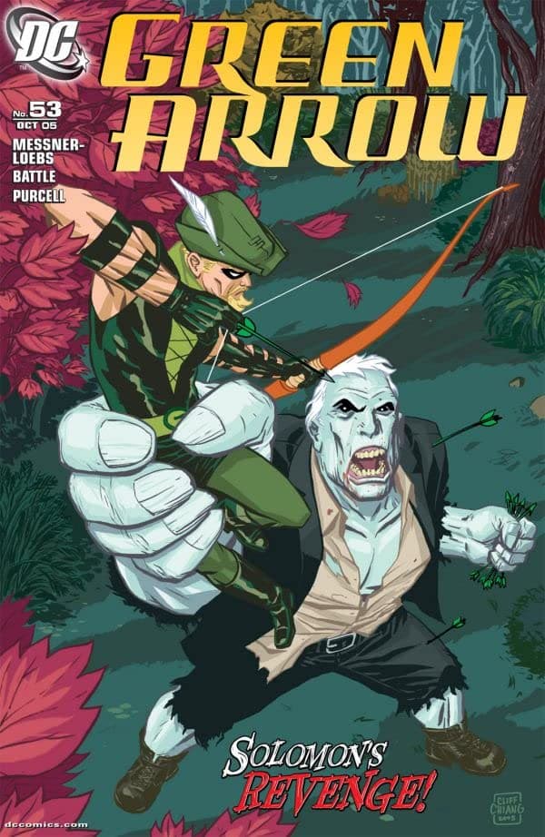 Green Arrow #53 cover
