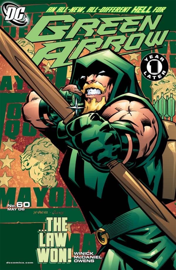 Green Arrow #60 cover
