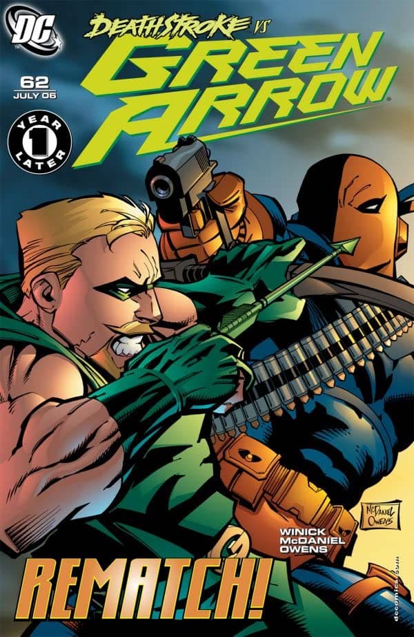 Green Arrow #62 cover