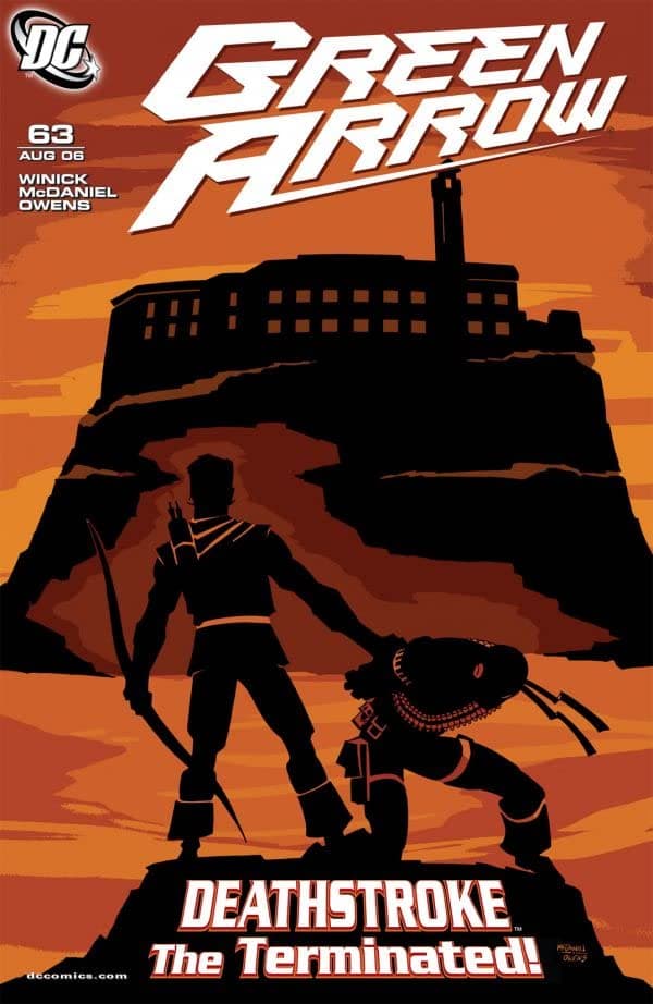 Green Arrow #63 cover