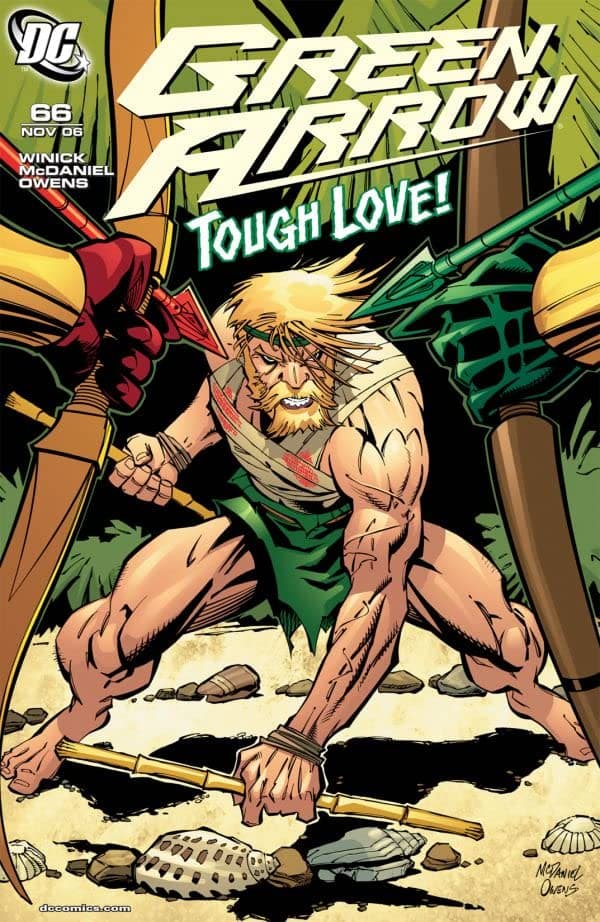 Green Arrow #66 cover