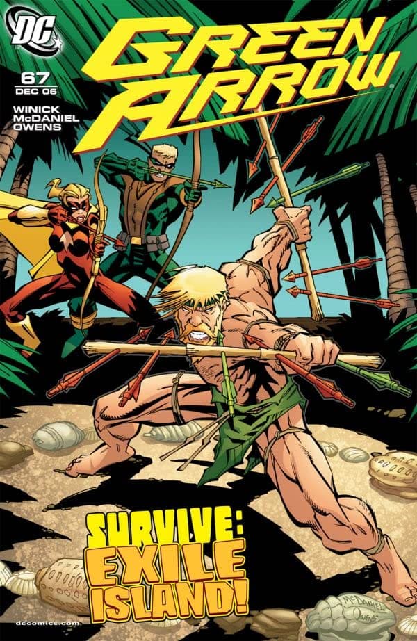 Green Arrow #67 cover