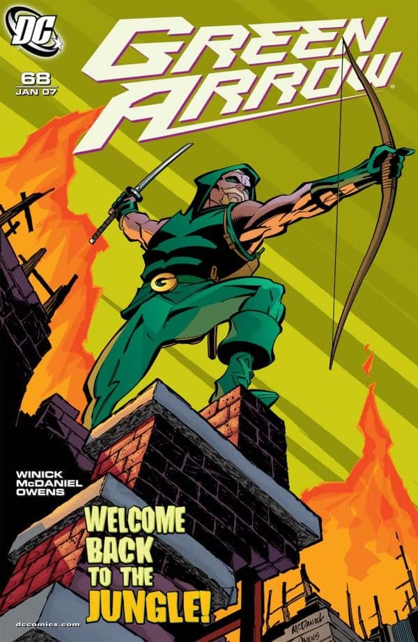 Green Arrow #68 cover