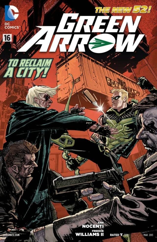 Green Arrow #16 cover