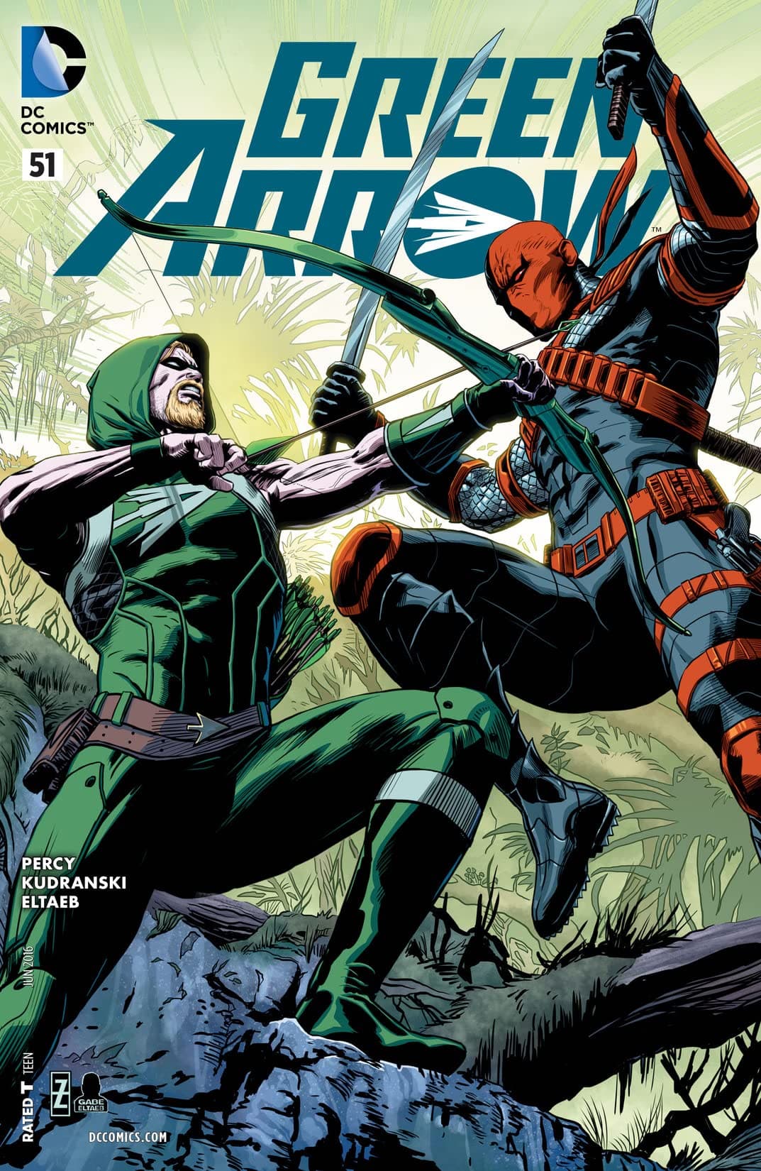 Green Arrow #51 cover