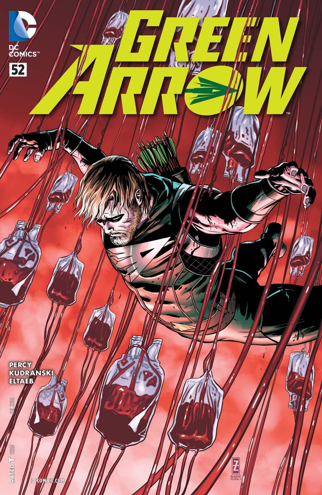 Green Arrow #52 cover