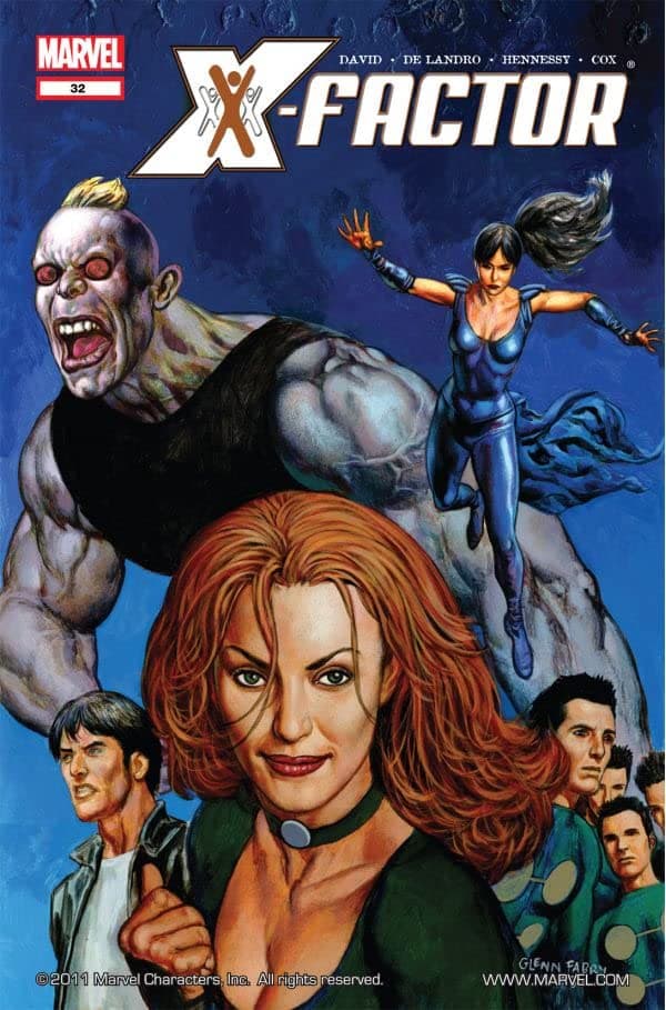 X-Factor #32 cover