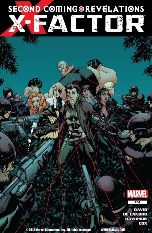 X-Factor #204 cover