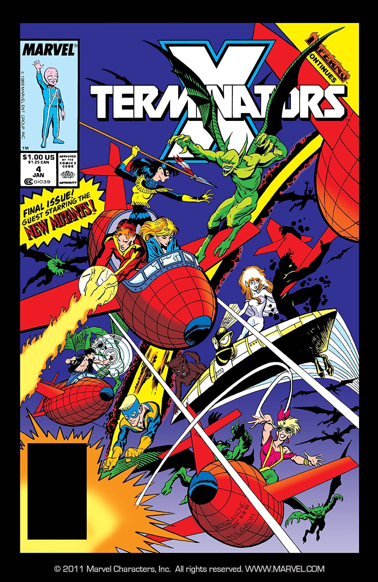 X-Terminators #4 cover