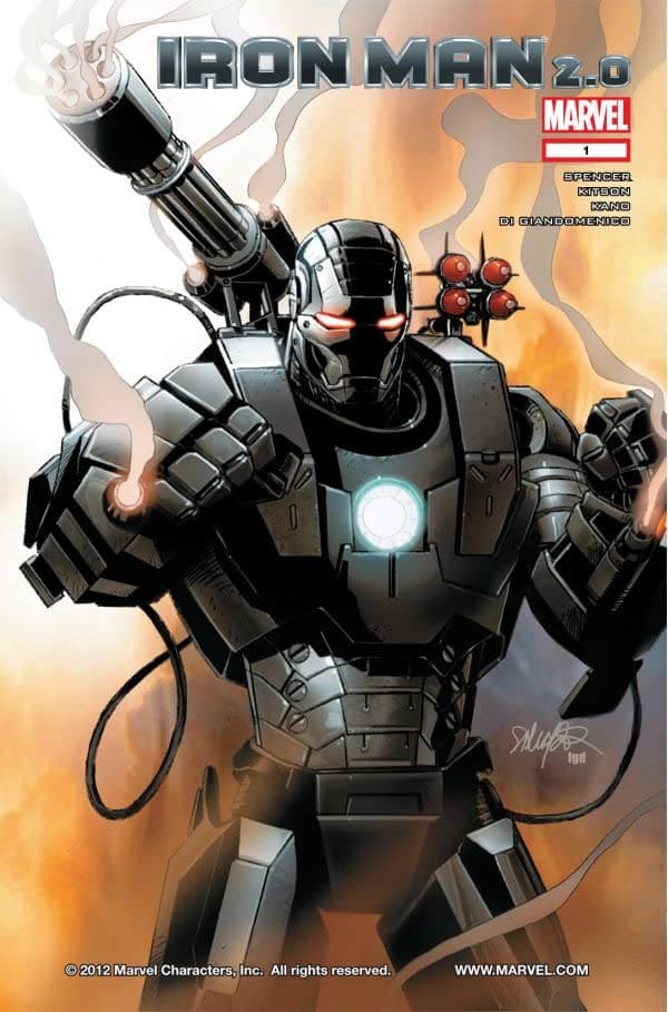 Iron Man 2.0 #1 cover