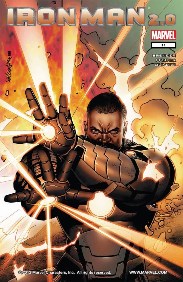 Iron Man 2.0 #11 cover
