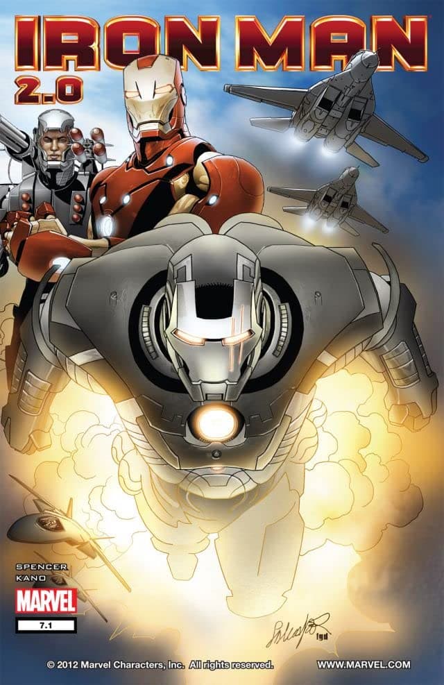 Iron Man 2.0 #7.1 cover