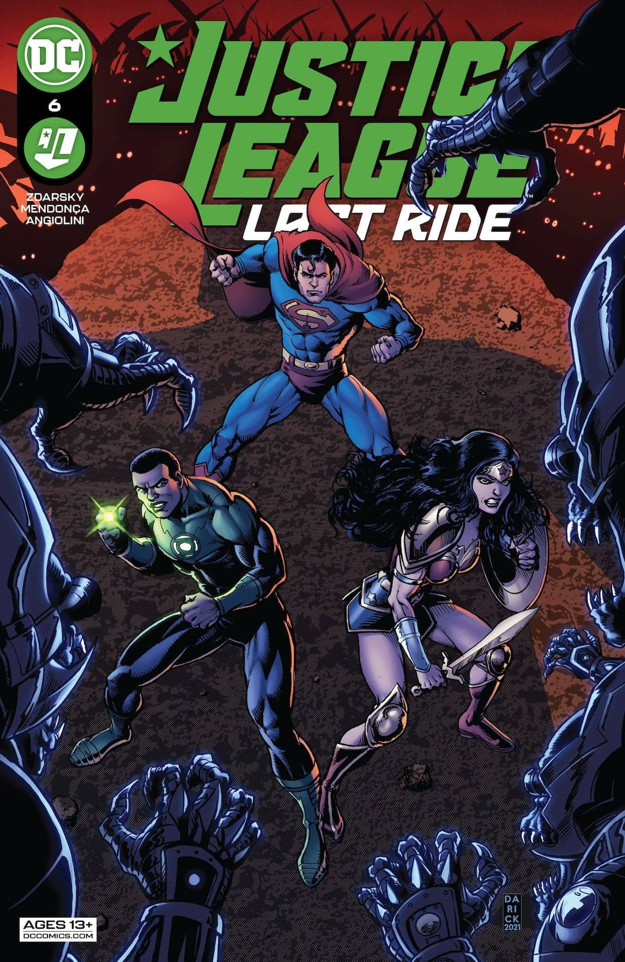 Justice League: Last Ride #6 cover