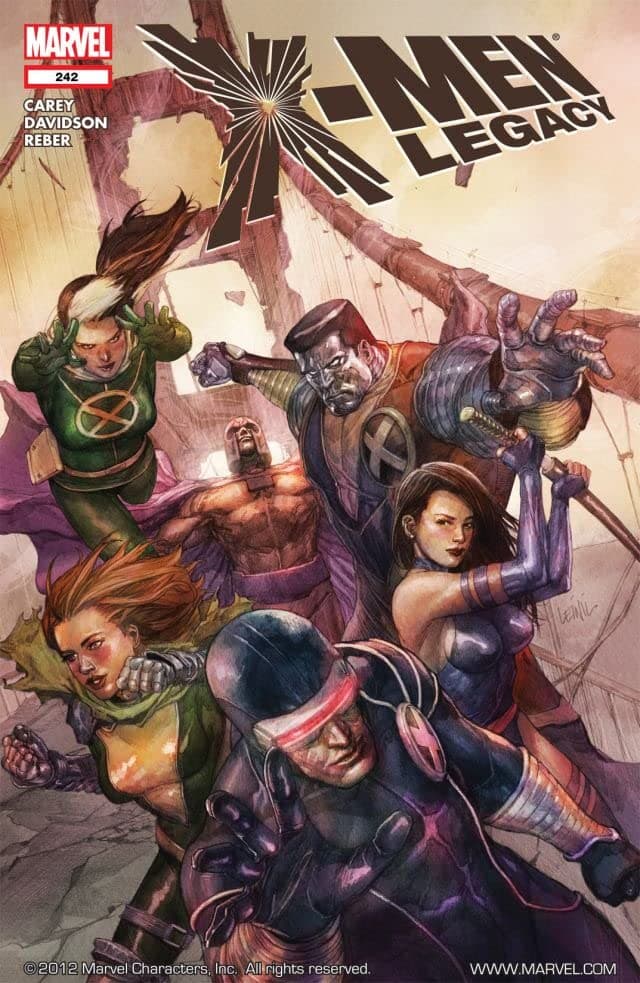 X-Men: Legacy #242 cover