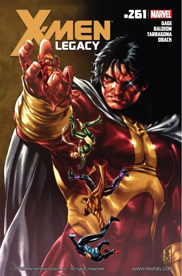 X-Men: Legacy #261 cover
