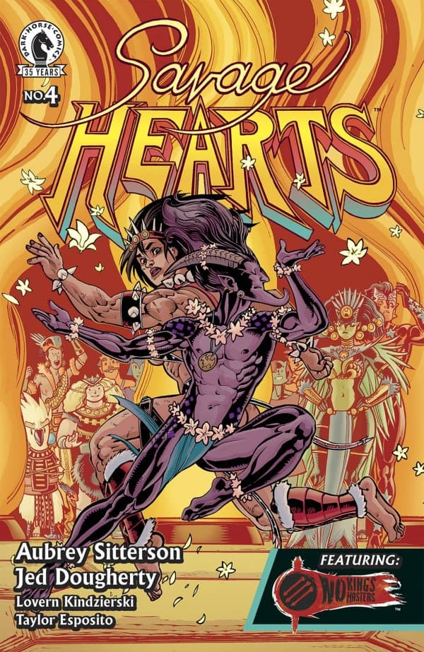 Savage Hearts #4 cover