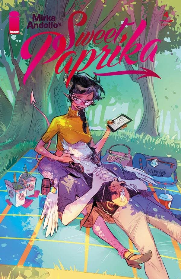 Mirka Andolfo's Sweet Paprika #4 cover