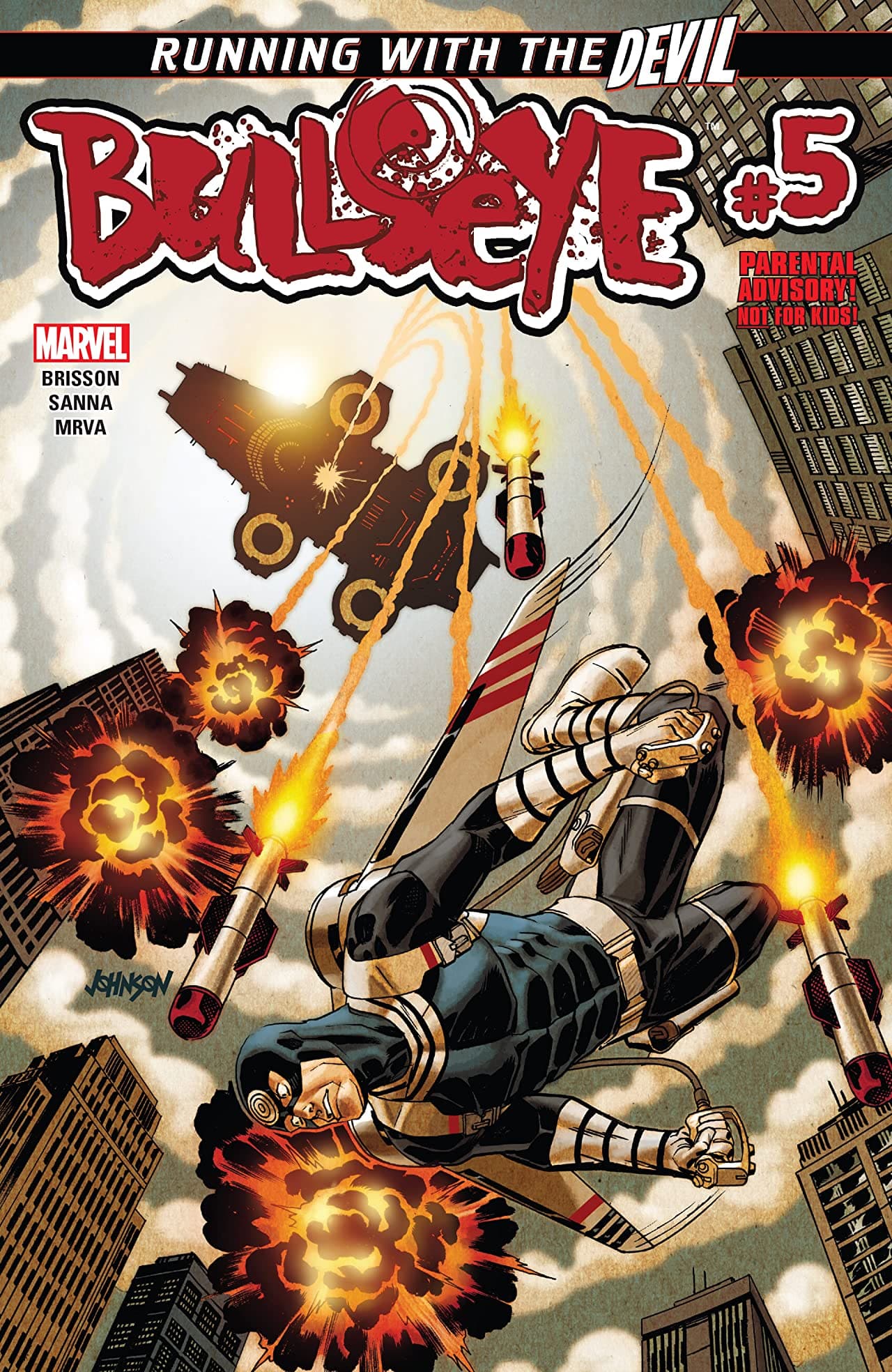 Bullseye #5 cover