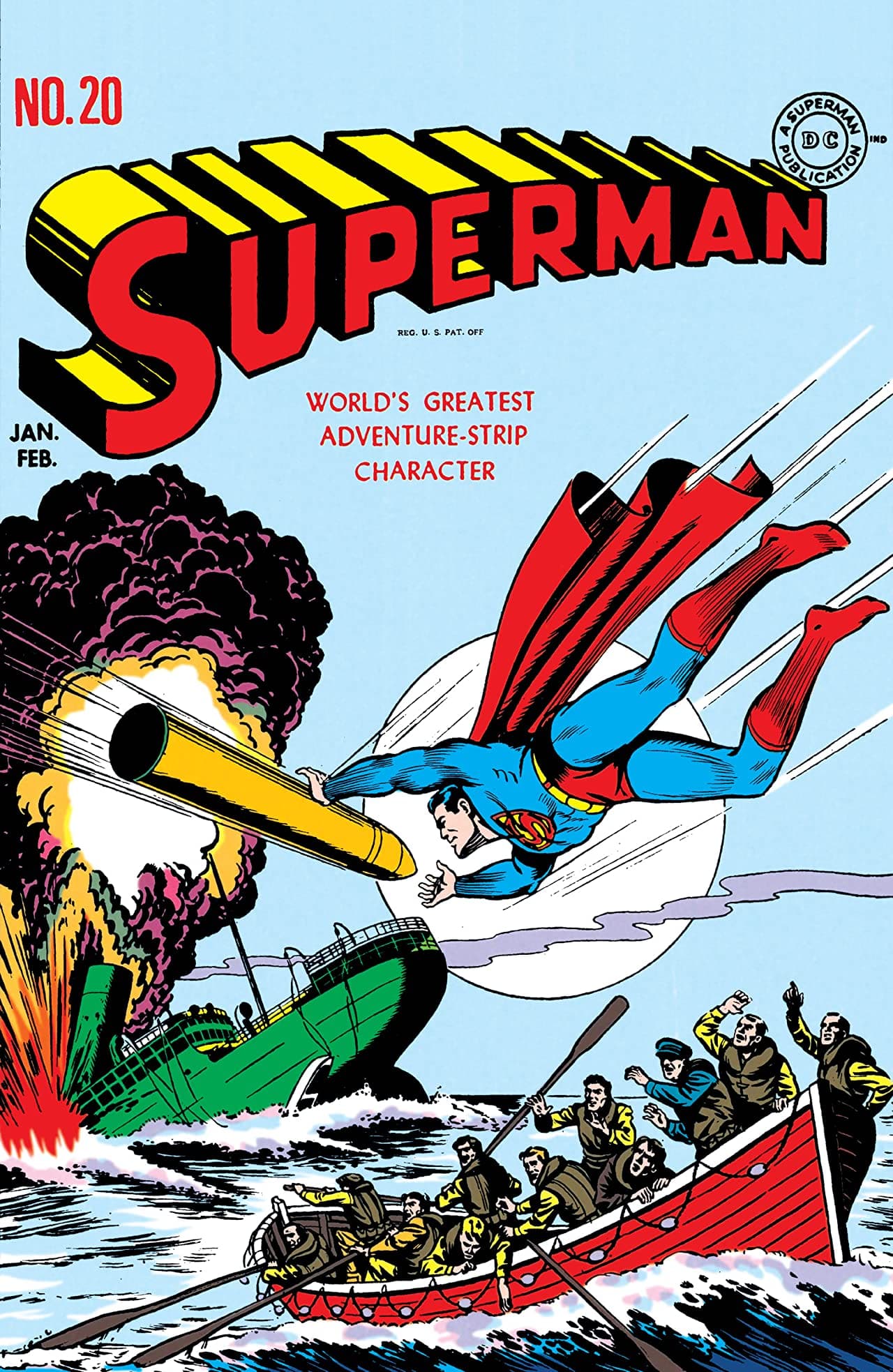 Superman #20 cover