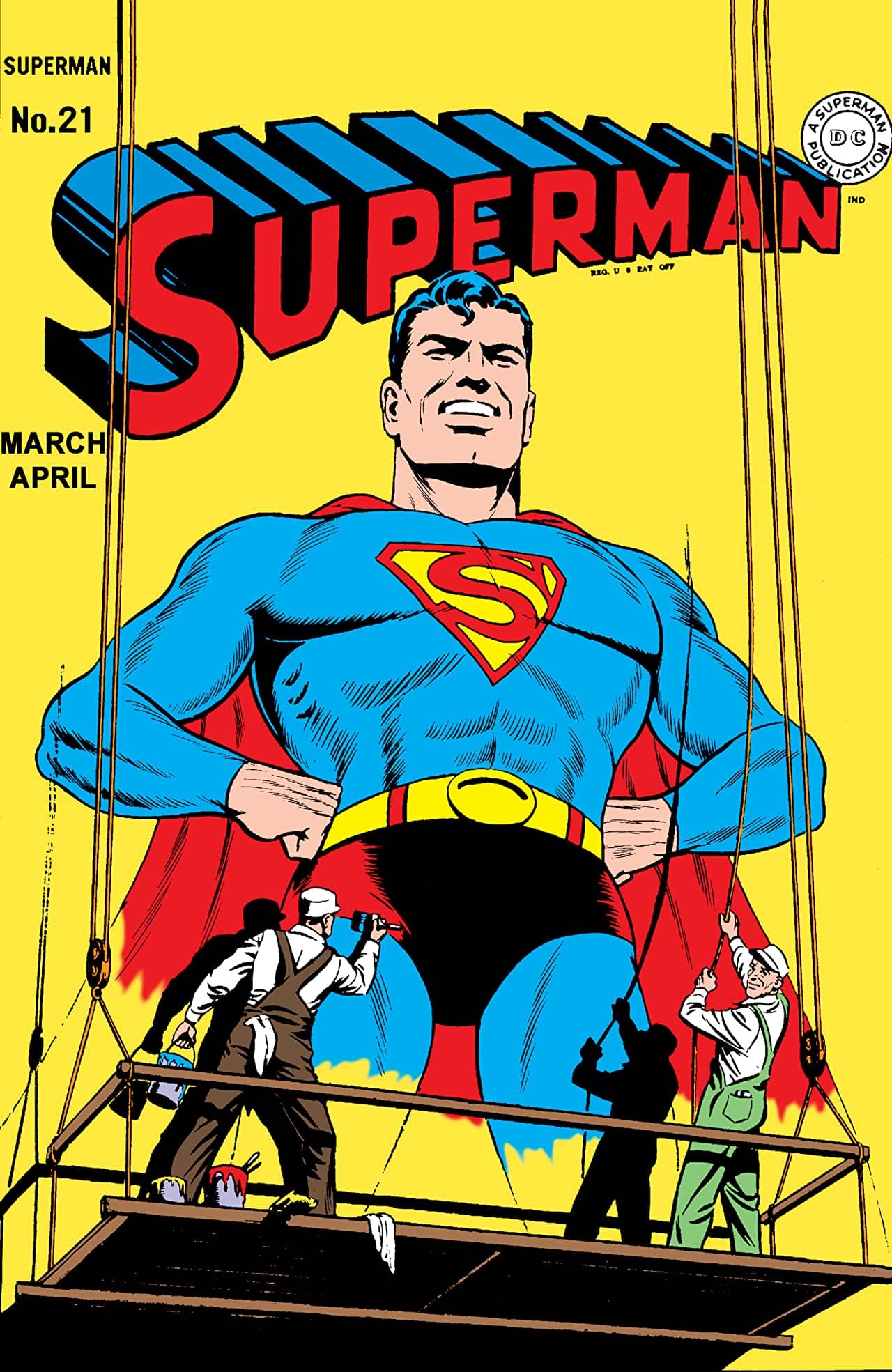 Superman #21 cover