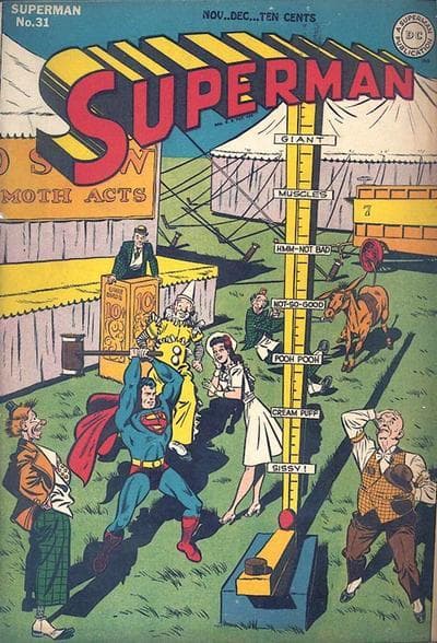 Superman #31 cover